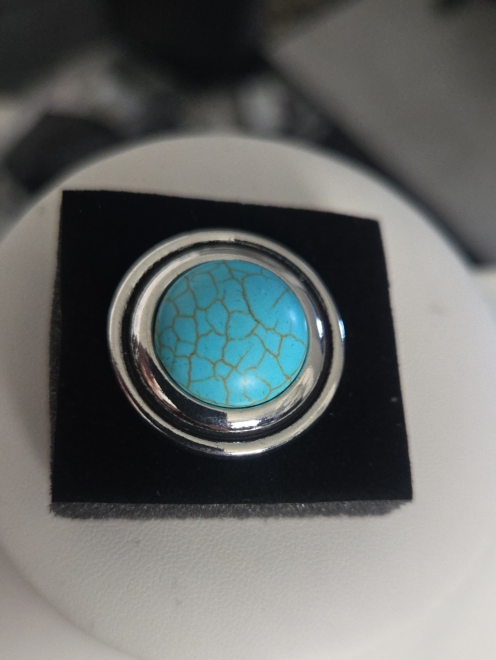 Paparazzi Drive You Wild Blue Ring NWT